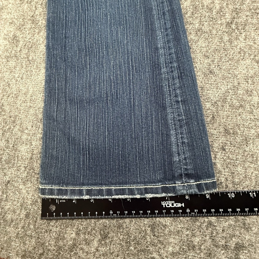 BKE Stella Womens Slim Low Rise Bootcut Jeans 28X31.5 Dark Blue Denim Stretch - Picture 7 of 7
